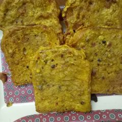 A picture of Bread pakora.
