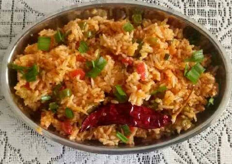 Recipe of Perfect Schezwan fried rice