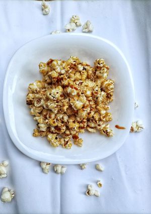 A picture of Homemade Caramel Popcorn.