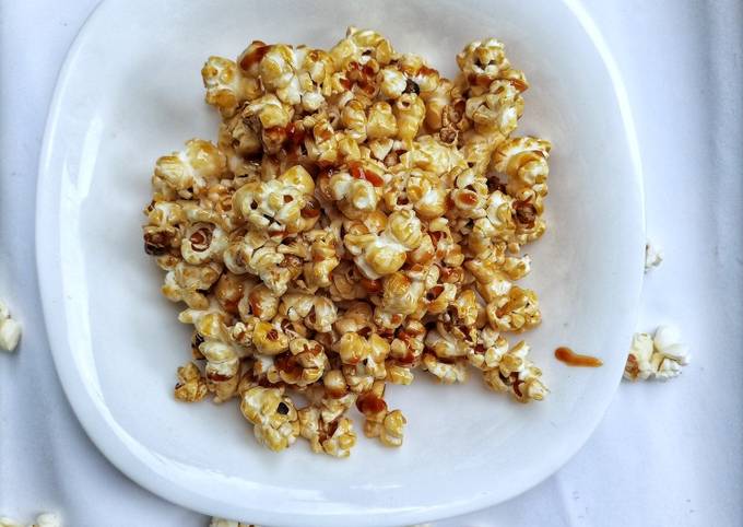 Homemade Caramel Popcorn