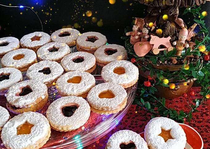 Різдвяне печиво з джемом