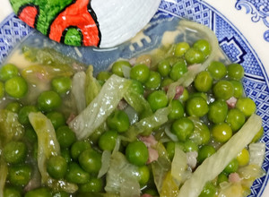 Foto principal de Guisantes con jamón a la francesa