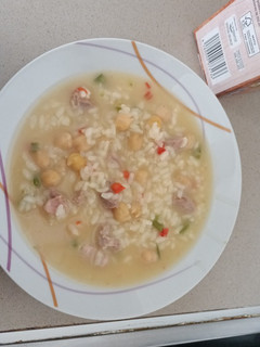 Una foto de Arroz caldoso con pavo