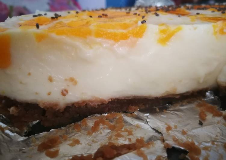 Cheesecake de limón en robot