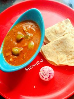 चमचमीत वांग्याची भाजी (Vangyachi bhaji recipe in marathi) रेसिपी चे मुख्य फोटो