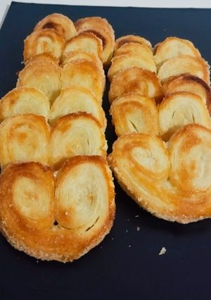 Una foto de Palmeritas de Hojaldre Artesanal