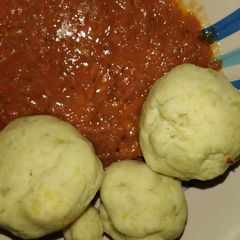 A picture of Mashed potatoes.