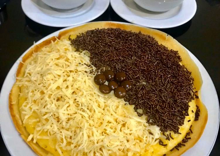 Martabak Coklat Keju Teflon