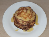 Pancakes de plátano y harina de arroz