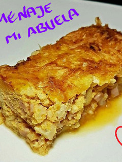 Una foto de Torta de coliflor