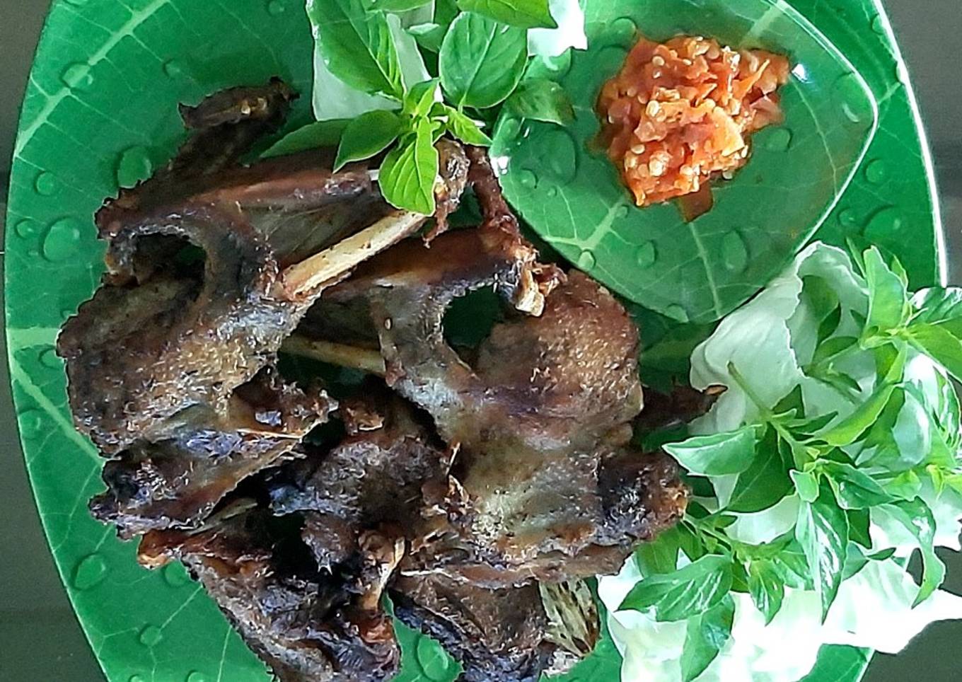 Bebek goreng lengkuas