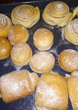 Una foto de Pancitos dulces rellenos!