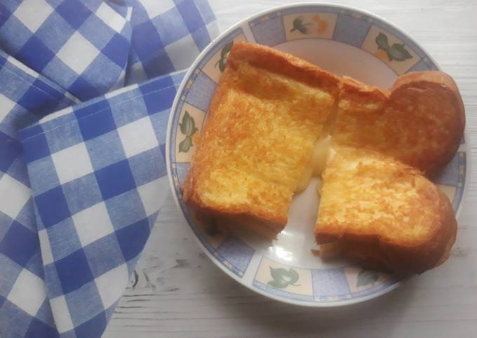 Resep 86. Hokkaido Cheese Toast (Teflon), Lezat Sekali