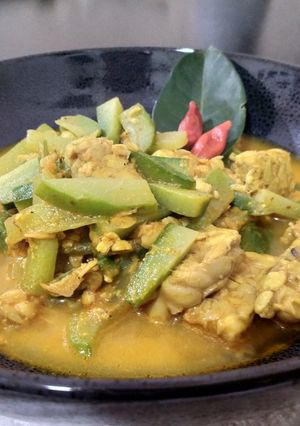 Foto resep Lodeh Labu Siam Ebi