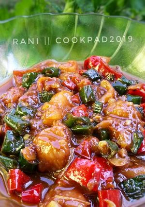 Foto resep Tetelan lemak sapi kecap pedas