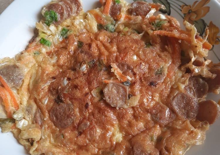 Telur dadar kreasi/ fu yung hay ala me