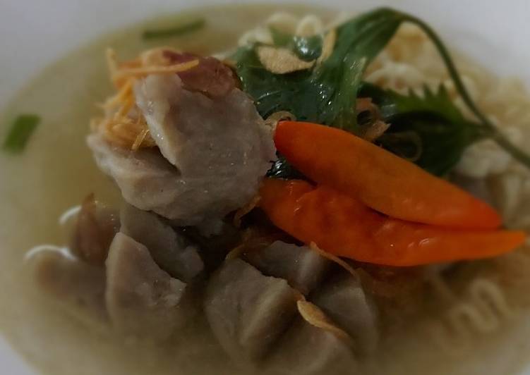 Resep Bakso Kuah Gurih Anti Gagal