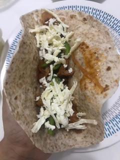 Una foto de Fajitas con solomito de cerdo