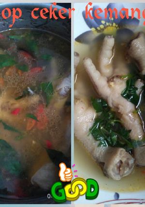 Foto resep Sop ceker kemangi