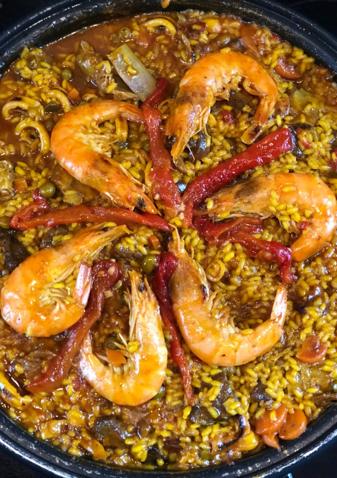 Una foto de Paella mixta