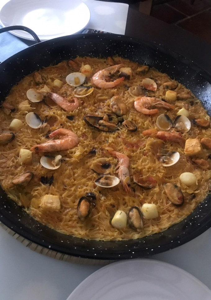 Una foto de Fideada rápida para dos