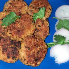 A picture of Chicken kebab.