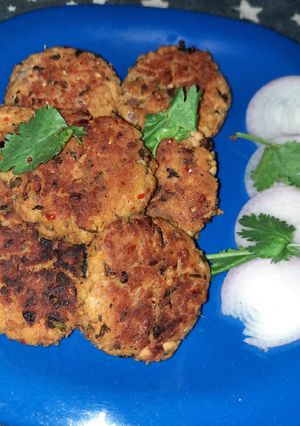 A picture of Chicken kebab.