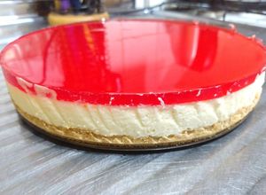 Una foto de Cheesecake sin horno