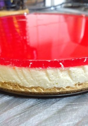 Una foto de Cheesecake sin horno