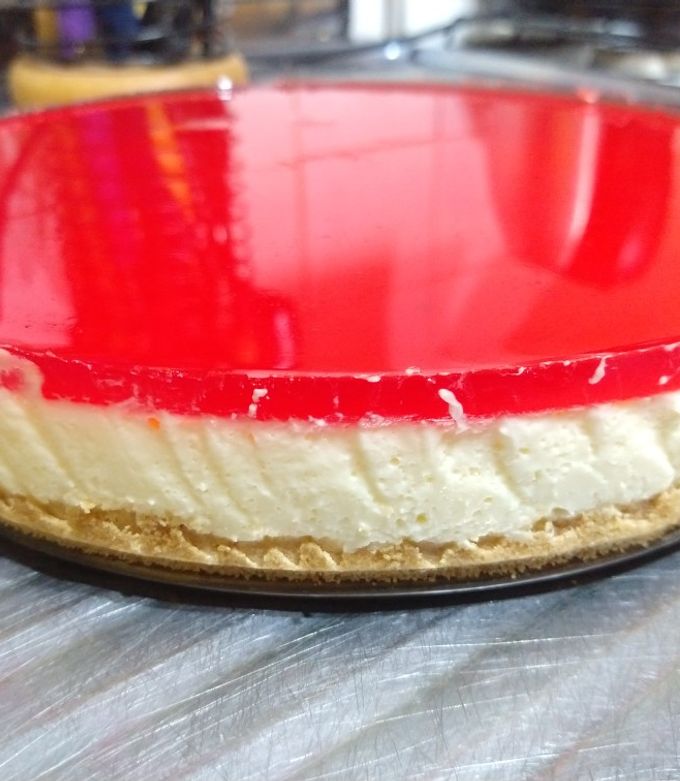 Una foto de Cheesecake sin horno