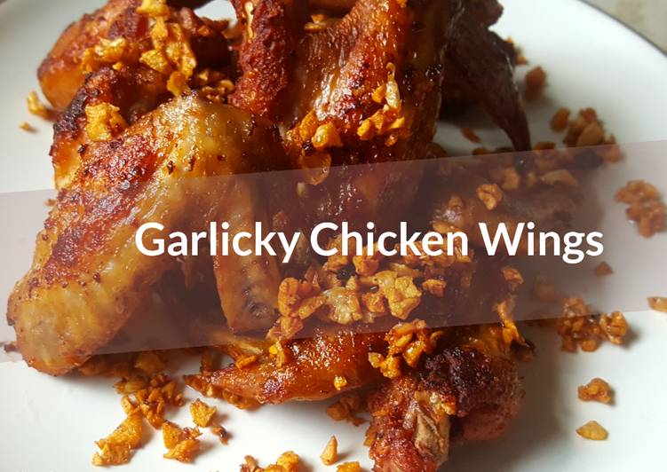 Garlicky Chicken Wings
