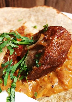 A picture of Puerco Pibil.