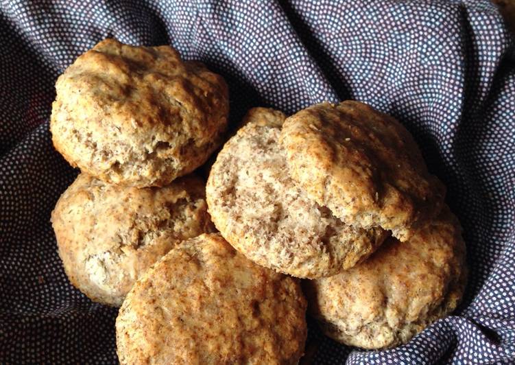 Simple Way to Prepare Quick Whole Wheat Breakfast Biscuits