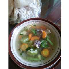 Sop Oyong Daging #BikinRamadanBerkesan রেসিপির প্রধান ছবি
