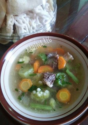 Foto resep Sop Oyong Daging #BikinRamadanBerkesan