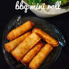A picture of Bbq mini roll.