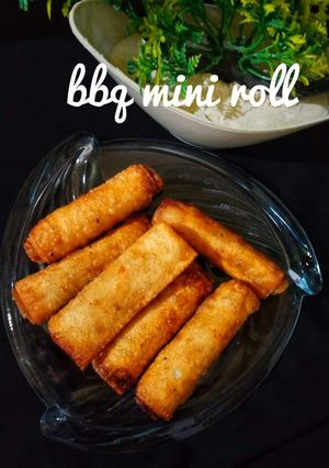 A picture of Bbq mini roll.