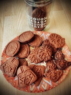Una foto de Galletas de chocolate (sin mantequilla)