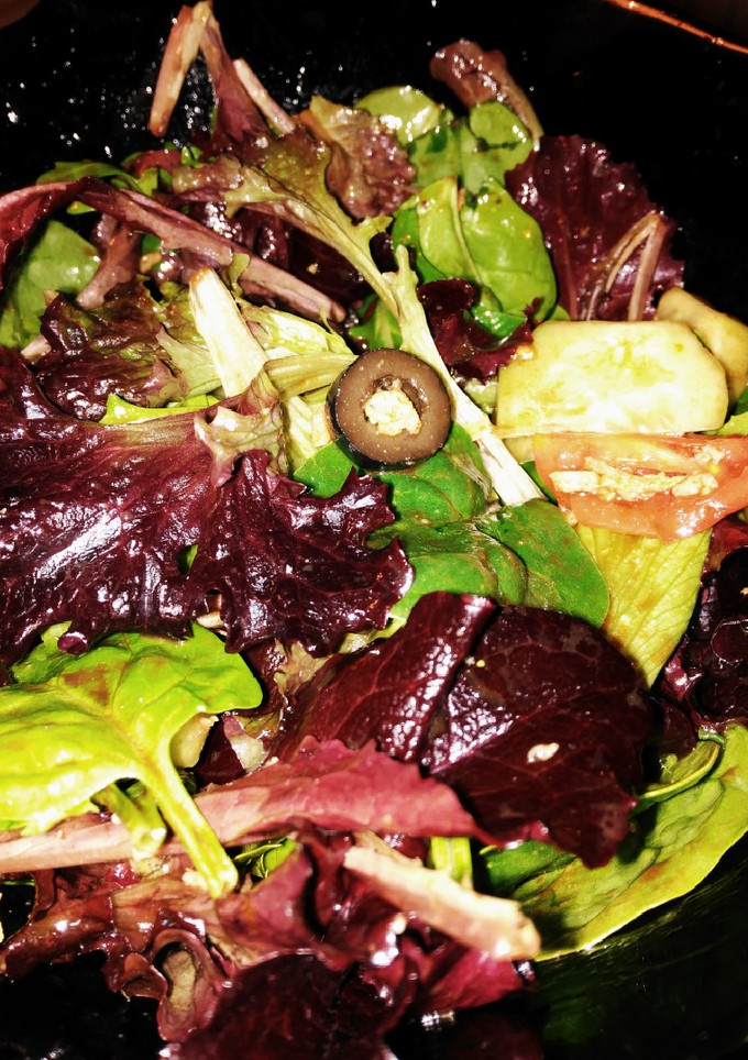 Una foto de Ensalada con vinagreta de mostaza 🥗