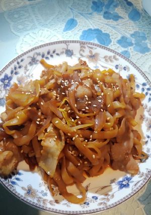 低脂輕食炒麵 的食譜成品照片