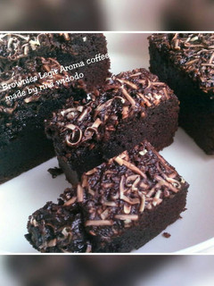 Foto resep Brownies Legit Aroma Coffee