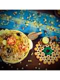 Afghani (Mutton) Kabuli Pulao or Nawabi Pulao