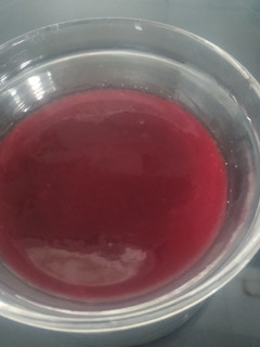 Una foto de Coulis de frutos rojos