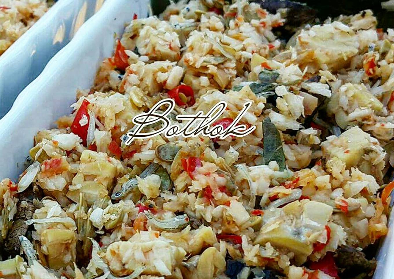 Bothok Tempe (Spiced Tempe)