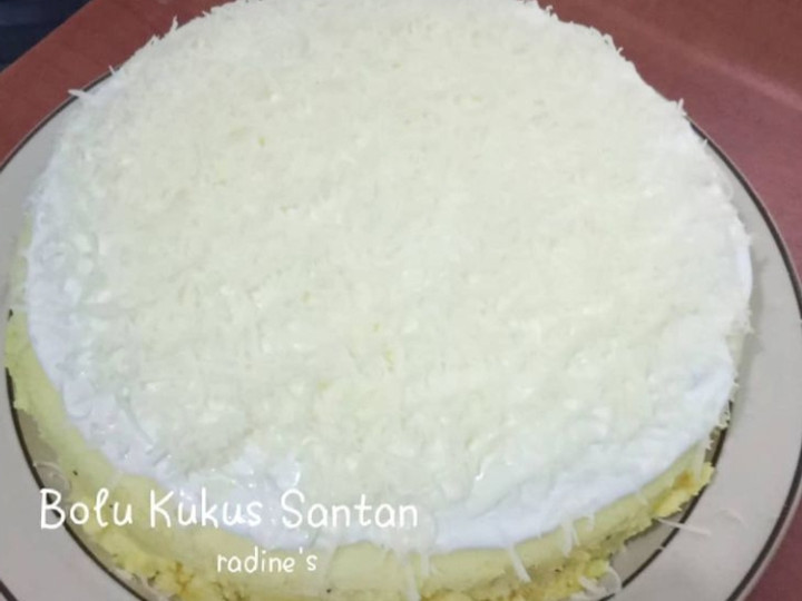 Resep Bolu kukus santan yang Enak