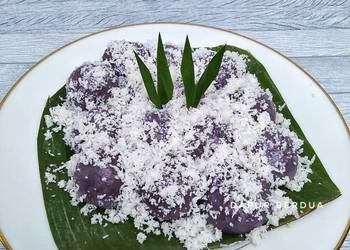 Resep Terbaik Klepon Ubi Ungu Sedap Nikmat