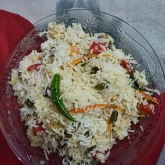 A picture of Veg rice.