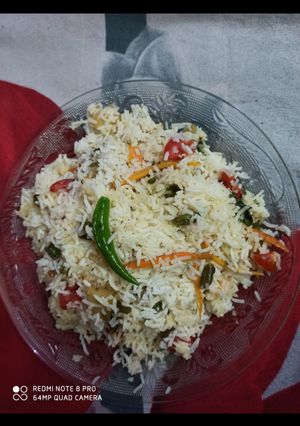 A picture of Veg rice.