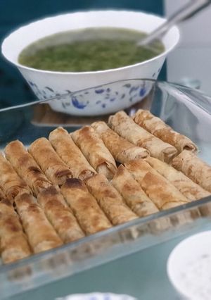 صورة لوصفة مسخن دجاج رولات