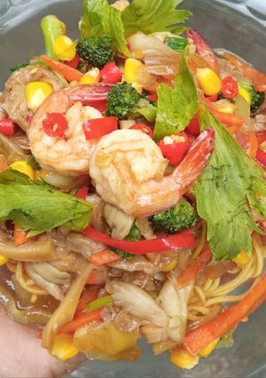 Foto resep Mi Sayur